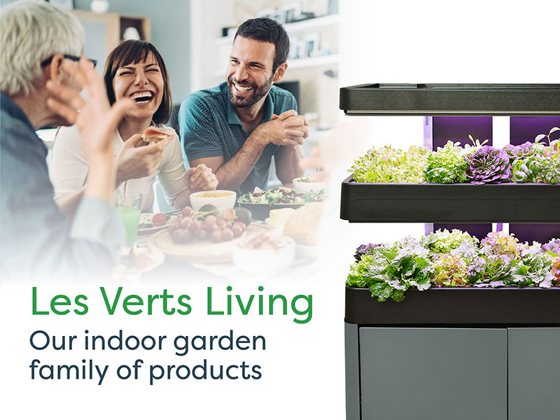 Les Verts Living - Our indoor garden family of products