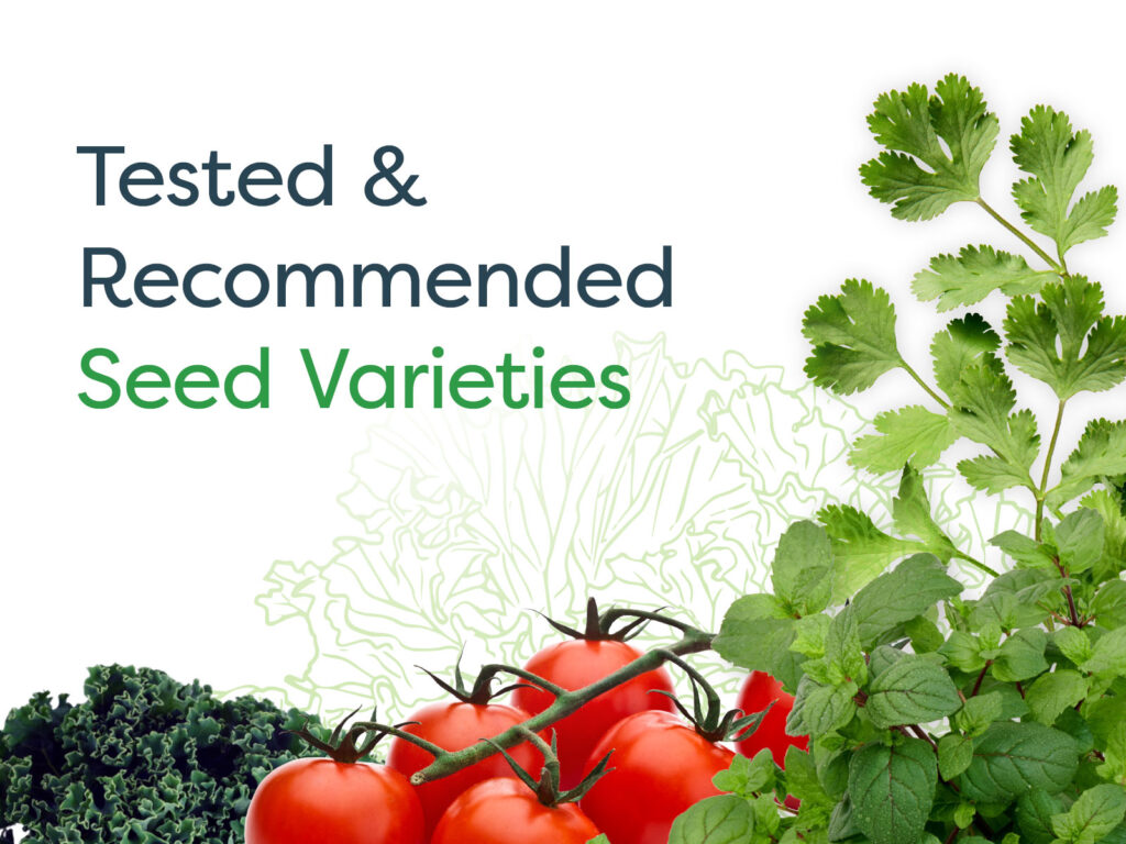 Tested & Recommended Seed Varieties